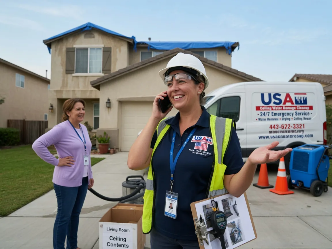 Ceiling Water Damage Restoration Bowie, TX FAQs
